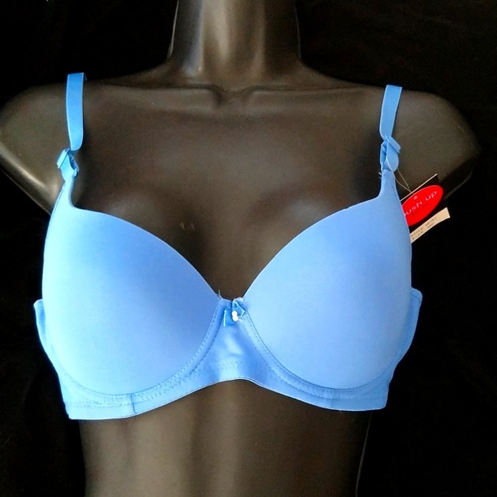 Cerulean Blue Comfort Bra